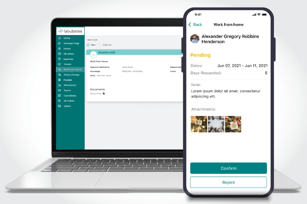 Youbelee-Screenshot-WorkFromHome_2 quick approval